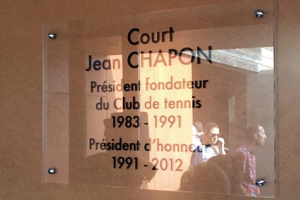Inauguration - Tennis Club de Pierre Bénite