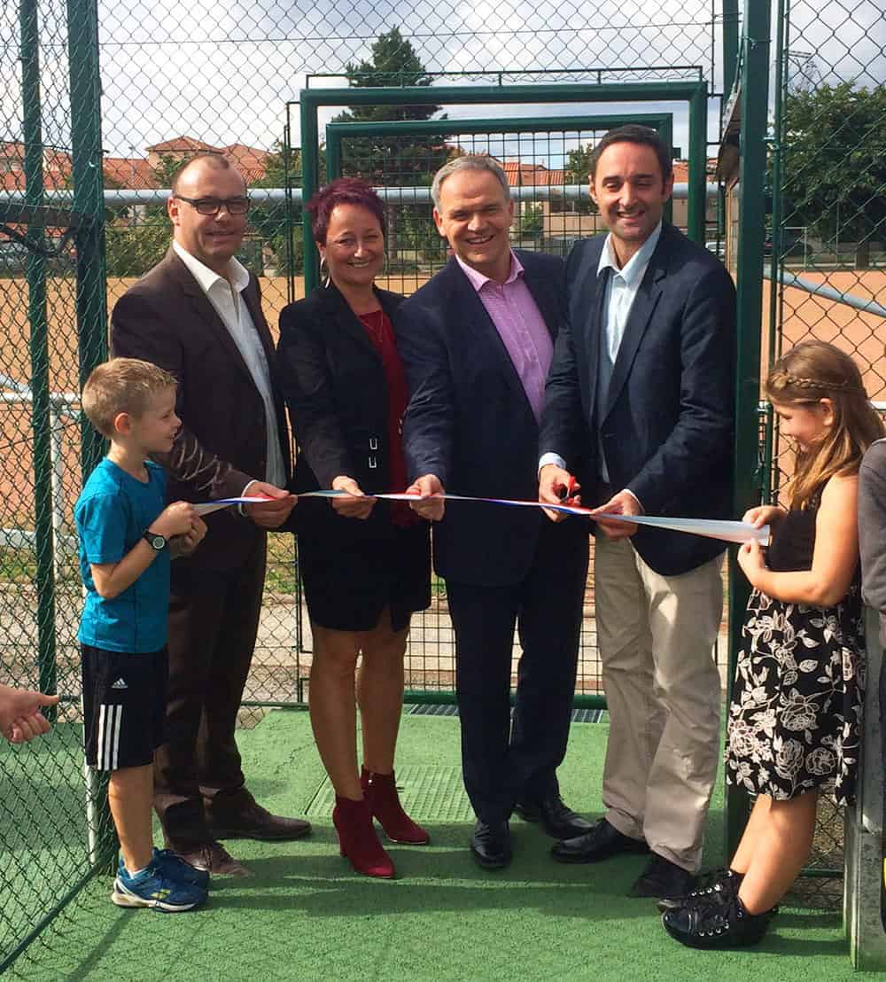 Inauguration - Tennis Club de Pierre Bénite