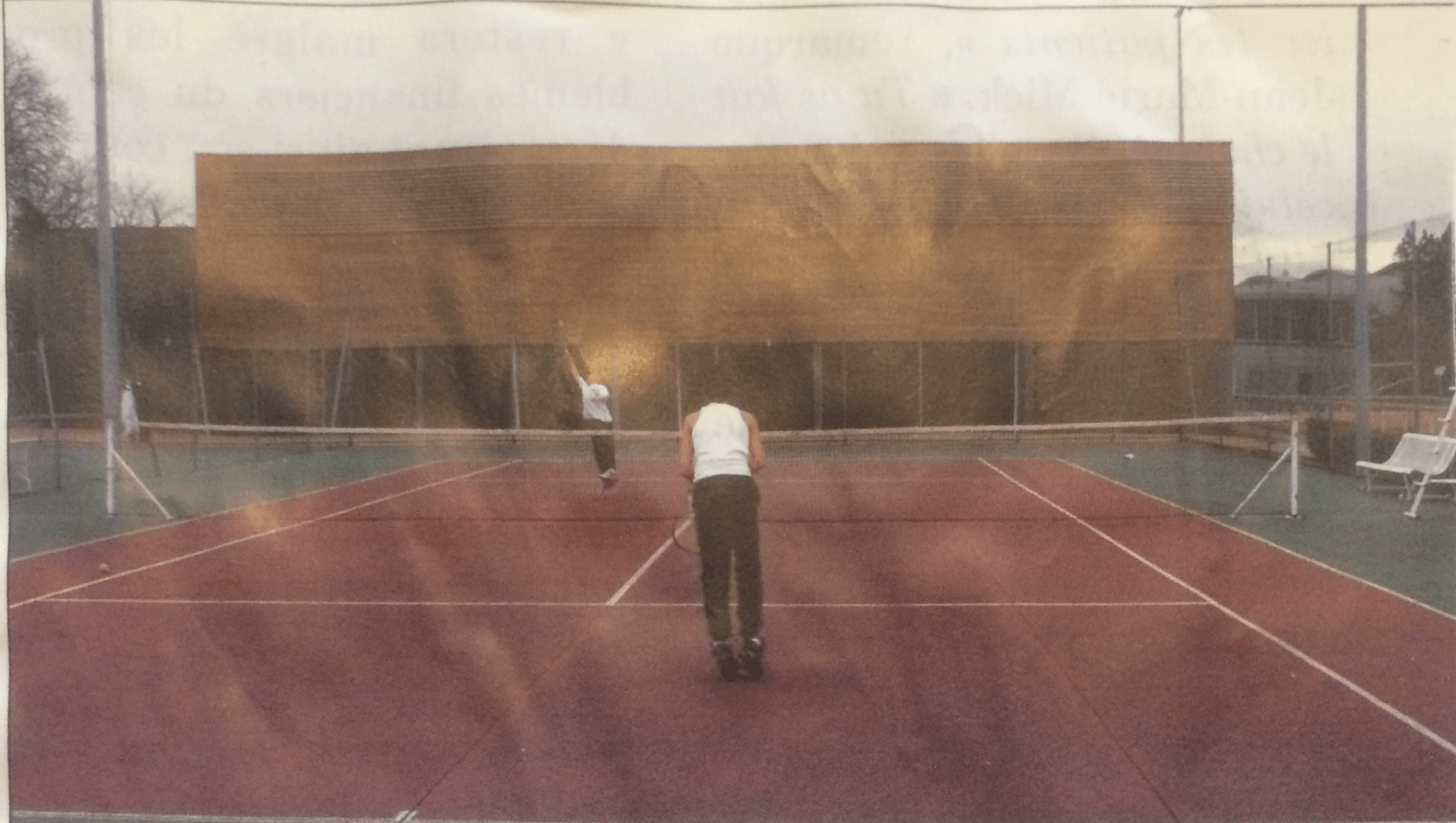 Court extérieur 2003 - Tennis Club de Pierre Bénite